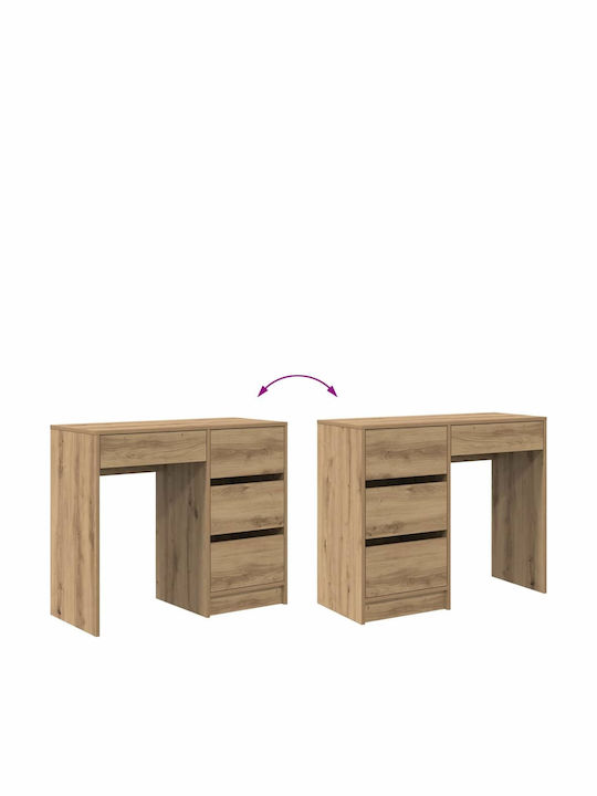 Computer Büro Holz Walnut 90x37.5x75cm