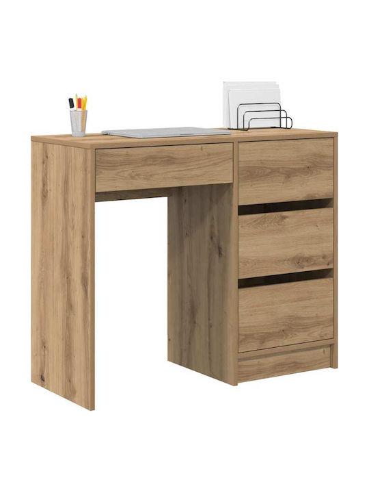Computer Büro Holz Walnut 90x37.5x75cm