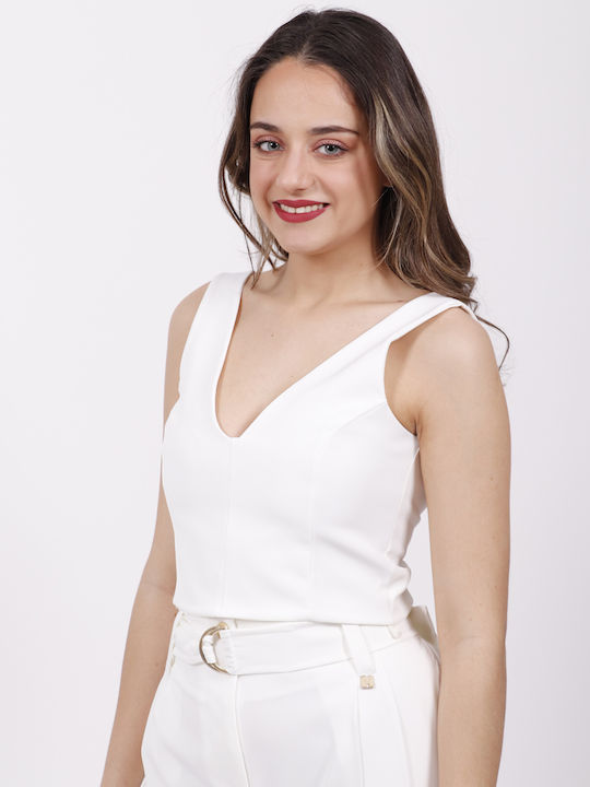 Γυναικείο Crop Top White