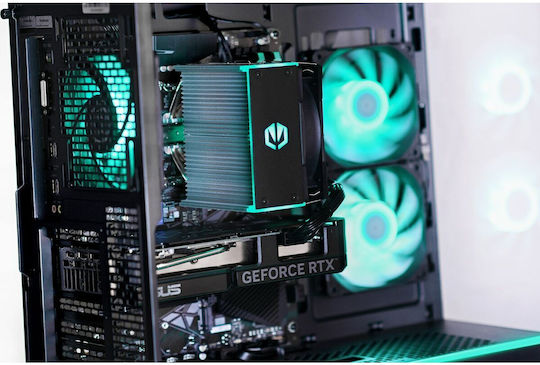 Actina KOMACNGIP0295 Гейминг Настолен компютър (Ryzen 7-8700F/32GB DDR5/1TB SSD/GeForce RTX 5070 Ti/Без операционна система)
