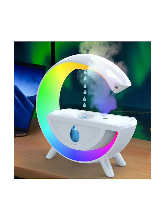 LED Aromatherapie-Diffusor mit Timer Weiß 350ml DCLQ5FYBM
