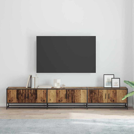 Unitate TV pentru sufragerie Coffee L240xA35xÎ41cm