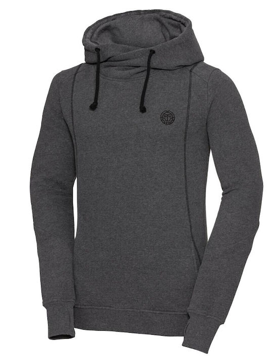 Φούτερ με Κουκούλα Dark Grey