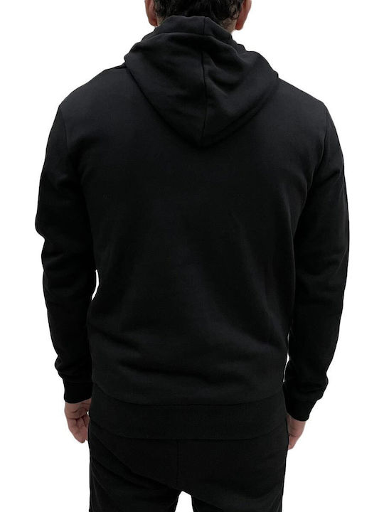 Sweatshirt with Hood Black