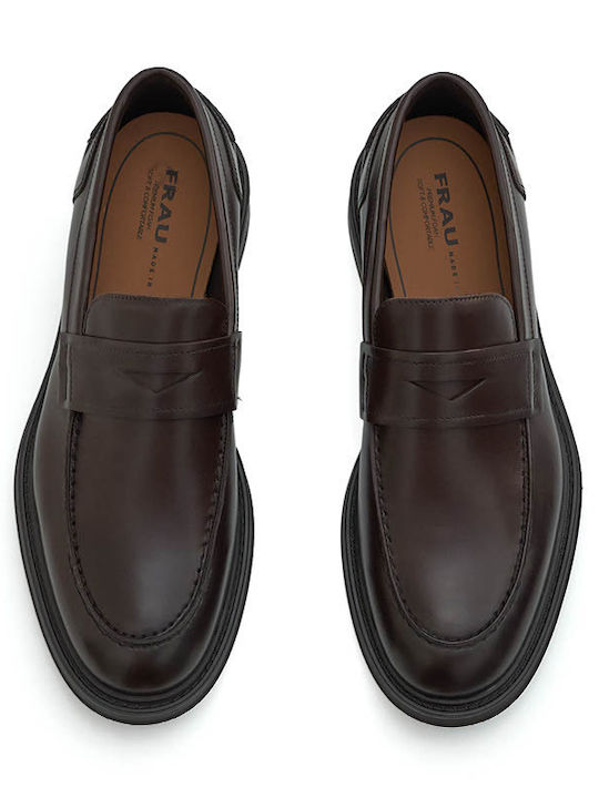 Men's Leather Loafers Brown
