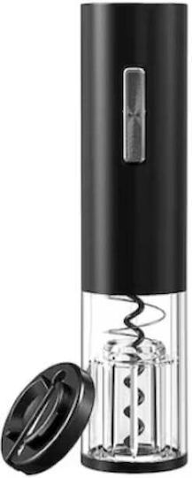 Tirbușon Electric Reîncărcabil Accesoriu Tăietor Folie Negru