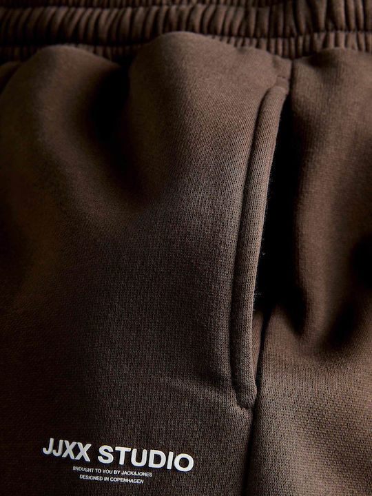 Ψηλόμεσο Παντελόνι Φόρμας Brown