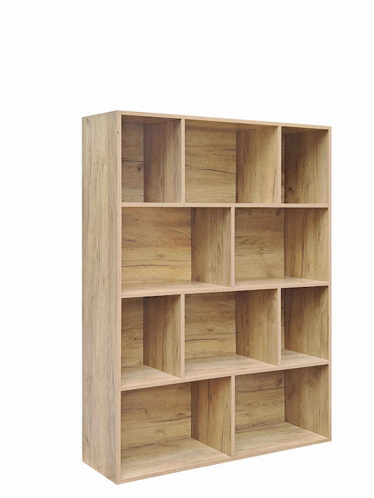 Bookcase Evergin Oak Shade 100x30x135cm