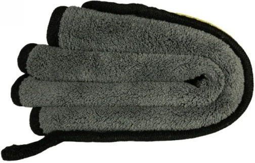 Set 3 Ultra-dicke Reinigungstücher Größe 40 Cm X 30 Cm Für Verschiedene Oberflächen Staubfrei Hochabsorbierend Grau Gelb