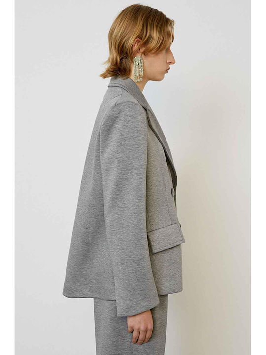 Meimeij Damen Blazer Grey