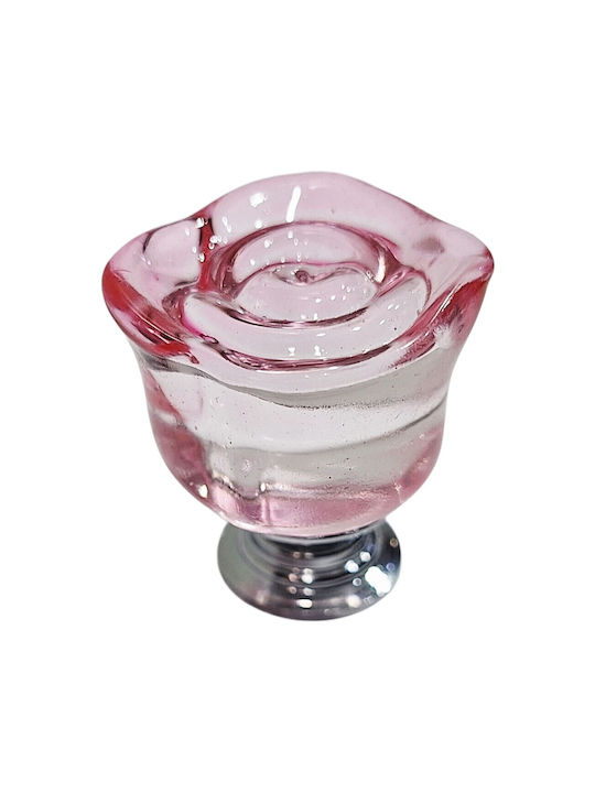 ACM Knob Furniture made of Zamak & Crystal & Metallic Chrome-glossy 11956-000-ORO1 1pcs