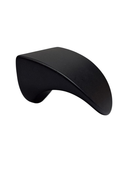 Handgriff Möbelgriff Bündiger Griff aus Metallisch & Zamak Black-matte 40mm (Zentrenabstand 32mm) 11897-032-0G1 1Stück Handgriff Möbelgriff Bündiger Griff aus Metallisch & Zamak Black-matte 40mm (Zentrenabstand 32mm) 11897-032-0G1 1Stück