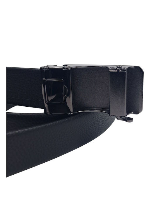 Men's Belt Leather Black