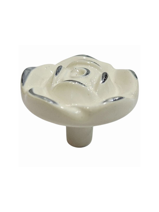 ACM Knob Furniture made of Zamak & Metallic White-nickel 12019-000-12B1 1pcs