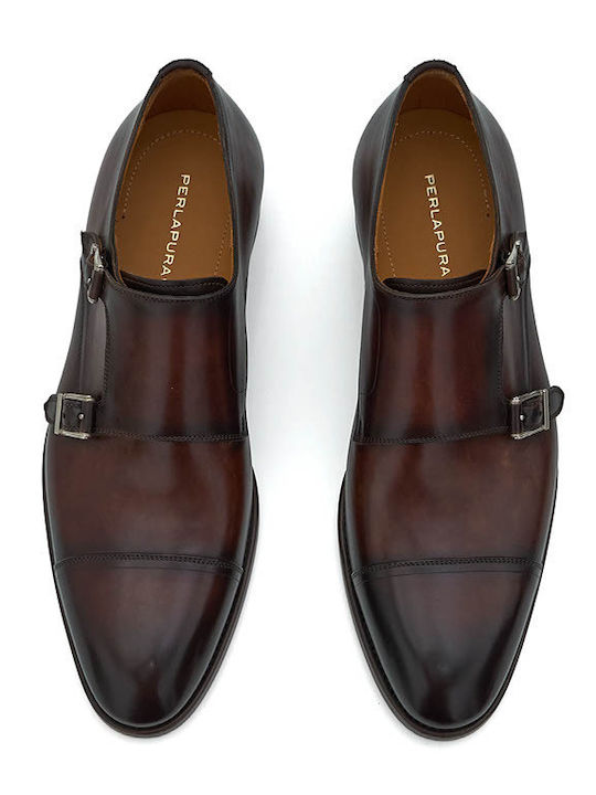 Handgefertigt Leder Herrenschuhe Braun