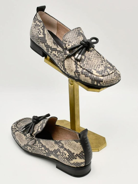 Leder Damen Loafers