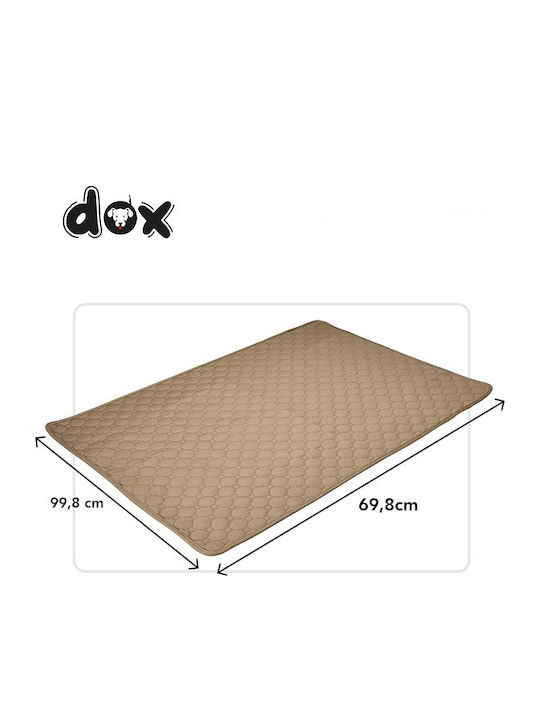 Dogs Cats Матрак Легло за куче Охлаждащо Кафяв 100x70см.