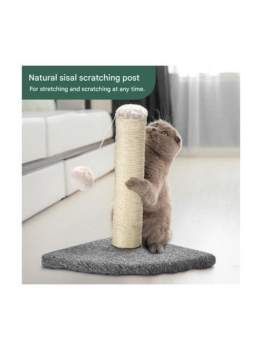 Post Cats Fluffy Ball Toy Pfotenolymp Ονυχοδρόμιο Μπεζ 34x26εκ.