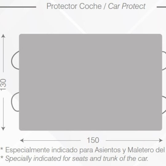 Eysa Waterproof Scaun Accesorii Auto pentru Câini Albastru