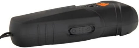Ultrasonic Device Against Dogs 4 Meter Range Plastic High Capacity Battery Black