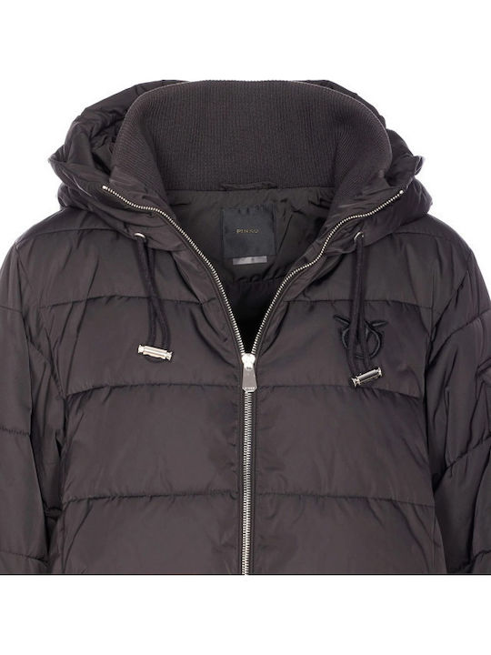 Crusca Κοντό Γυναικείο Puffer Μπουφάν για Χειμώνα Pink