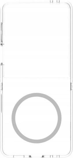 Spacecase Crystal Back Cover Plastic 2mm Transparent (Galaxy Z Flip7)