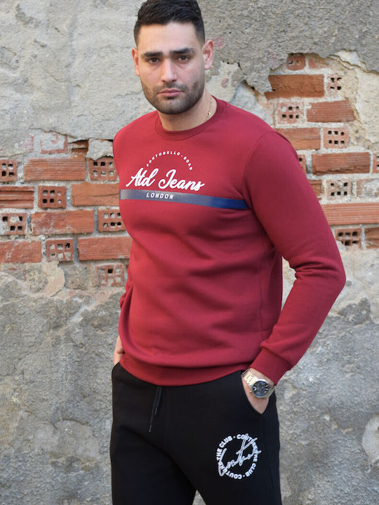 Sweatshirt Burgundisch