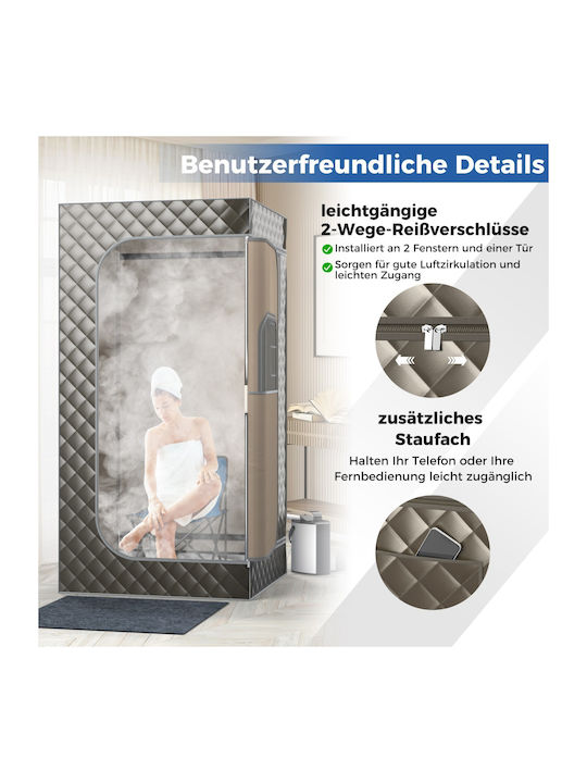 Costway Indoor Individual Sauna LxDxH