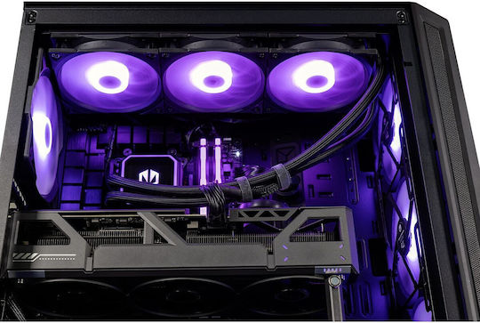 Actina KOMACNGIP0252 Гейминг Настолен компютър (Ryzen 7-7700X/32GB DDR5/2TB SSD/Radeon RX 9070 XT/Без операционна система)