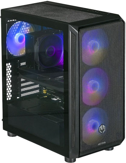 Actina KOMACNGIP0253 Гейминг Настолен Компютър Ryzen 7-7700 32GB DDR5 2TB SSD Radeon RX 9070 XT Без Операционна Система