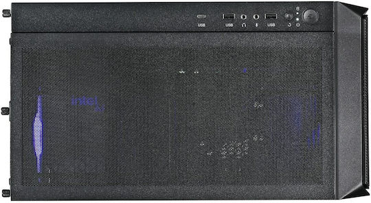Actina KOMACNGIP0253 Гейминг Настолен Компютър Ryzen 7-7700 32GB DDR5 2TB SSD Radeon RX 9070 XT Без Операционна Система