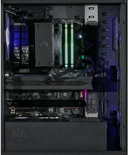 Actina KOMACNGIP0253 Гейминг Настолен Компютър Ryzen 7-7700 32GB DDR5 2TB SSD Radeon RX 9070 XT Без Операционна Система
