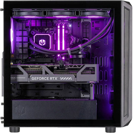 Actina KOMACNGIP0247 Гейминг Настолен компютър (Ryzen 7-7700X/32GB DDR5/2TB SSD/GeForce RTX 5070 Ti/Без операционна система)