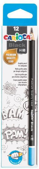 Graphit Bleistifte Carioca H3 12 Stück