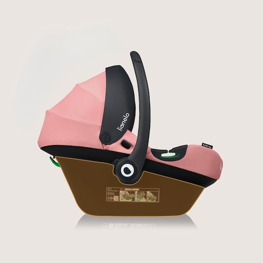 Lionelo Astrid Καθισματάκι Αυτοκινήτου i-Size με Isofix Pink Coral