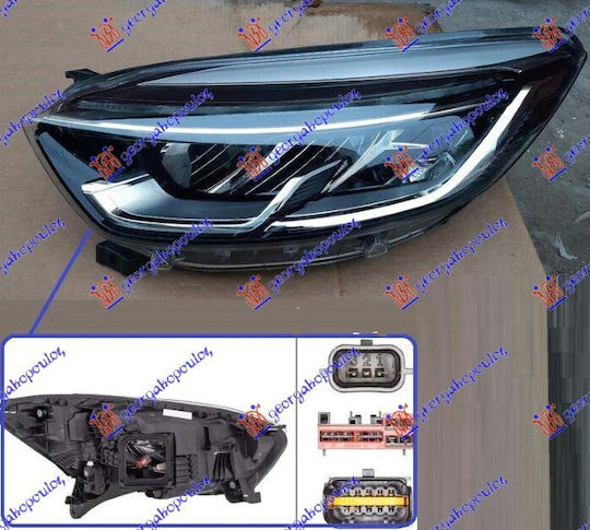 Hella Предни светлини LED за Renault Захват 1бр
