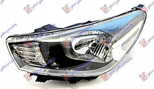 Depo Left Front Light Kia Rio 17-20