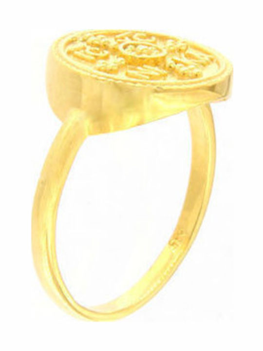 Ios Ring Gold Plated