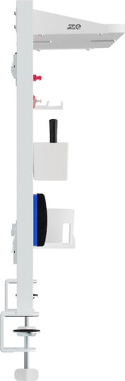 Office Divider Organizer Ergo Office Er-300 W Maximum Load 10kg White Cork Board Width 1250mm White