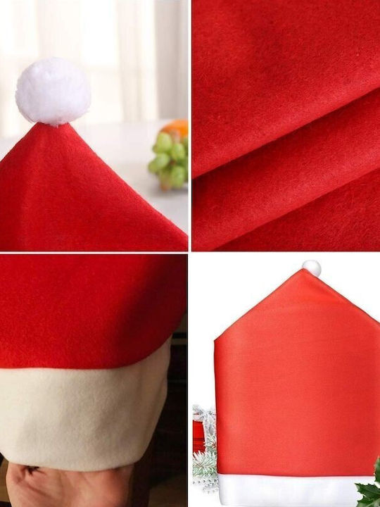 Christmas Chair Cover Universal Size 60 X 50 Cm Red White