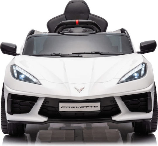 Corvette C8 Einsitzer Lizensiert 12 Volt Weiß Kinderfahrzeuge CARS-TR2309R/C-12V-Weiß