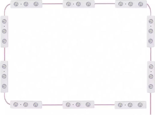 Φωτιστικό για Καθρέφτη Μακιγιάζ LED Φυσικό Λευκό με Τροφοδοσία USB