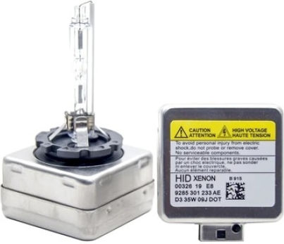 Set 2 Lămpi Auto D3s Putere 35w Temperatura De Culoare 6000k Tensiune 12v Xenon Durată De Viață 50.000 Ore Argintiu