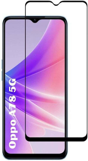 Screen Protector Oppo A78 4G Skyddar Innovation Sticlă Temperată Ultra HD 111D Protecție Instalare Ușoară Transparent Set Autocolant