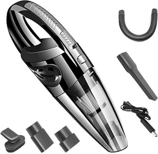 Car Vacuum Cleaner 120W HEPA Filter USB Rechargeable 2000mAh Battery 100 cm Cable