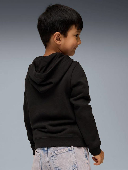 PUMA Παιδικό Φούτερ με Κουκούλα Black Hoodie Hoodie
