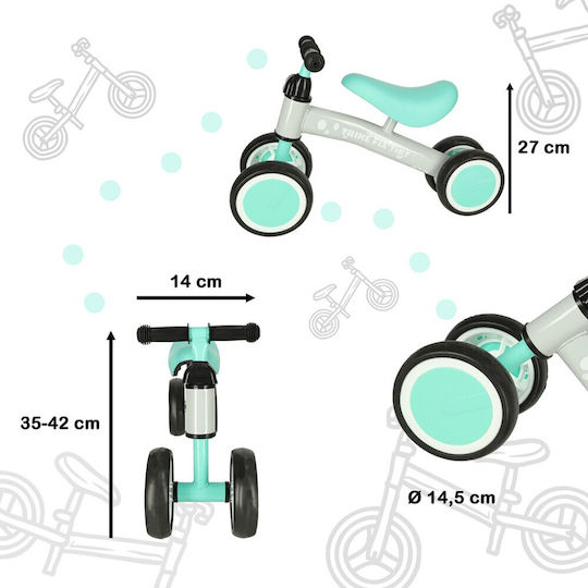 Bicicletă de Echilibru pentru Copii Albastru