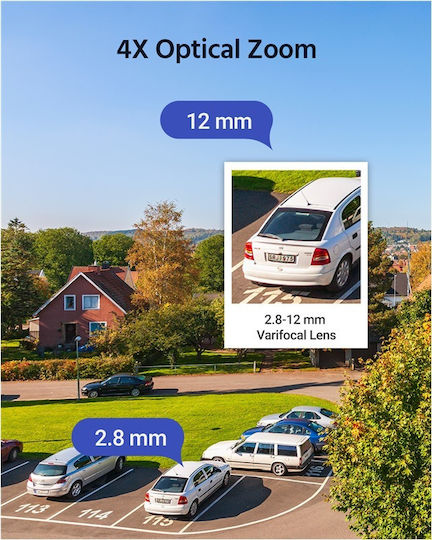 Annke CZ400 IP Камера за наблюдение Full HD+ 4MP Водоустойчива с Микрофон