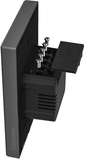Sonoff Nspanel Vertiefter Elektrischer Wandtaster mit Touchscreen Wi-Fi Schwarzer