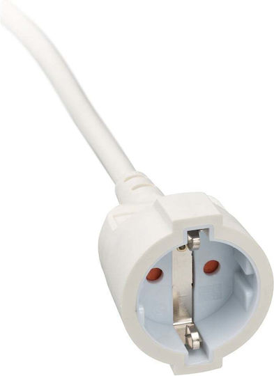 Brennenstuhl H05VV-F3G1.5 Extension Cable Cord 3m White